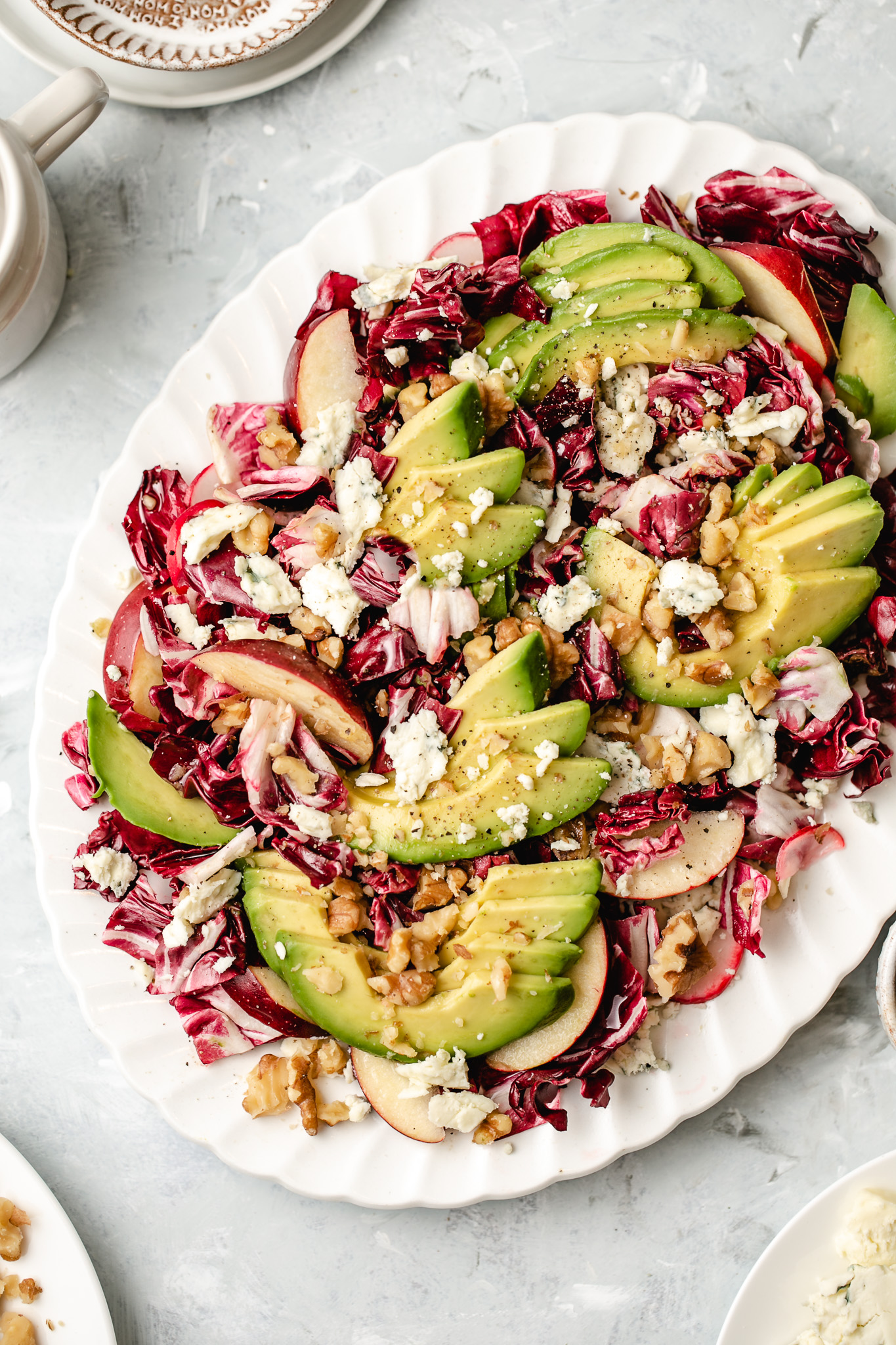 You are currently viewing Radicchio Salad with Apple, Blue Cheese and Avocado